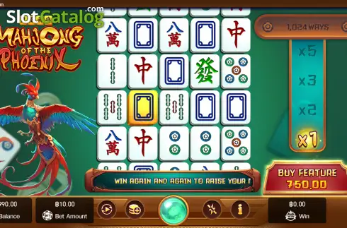 Mahjong Of The Phoenix Screenshot