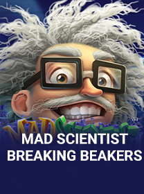 BetSoft Mad Scientist Breaking Beakers