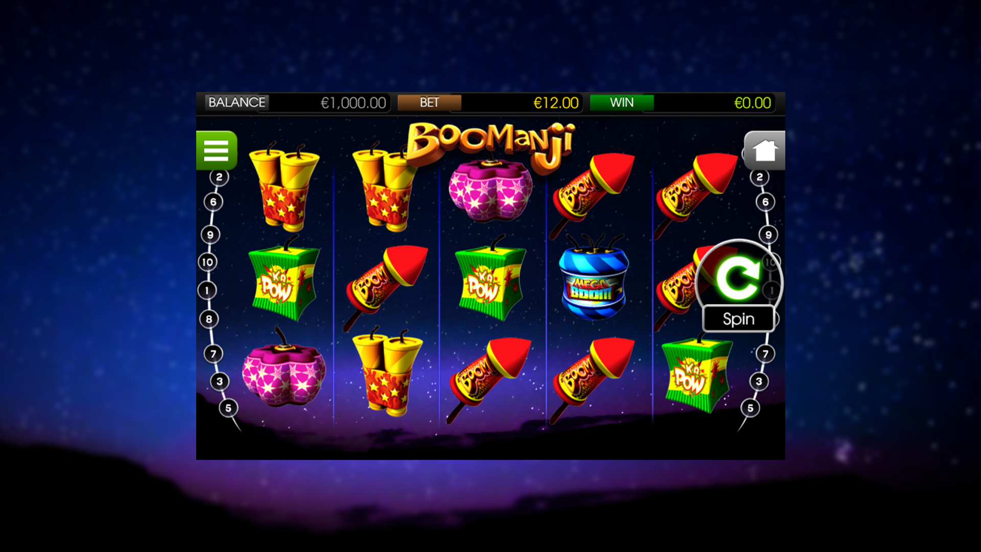 BetSoft Boomanji Screenshot