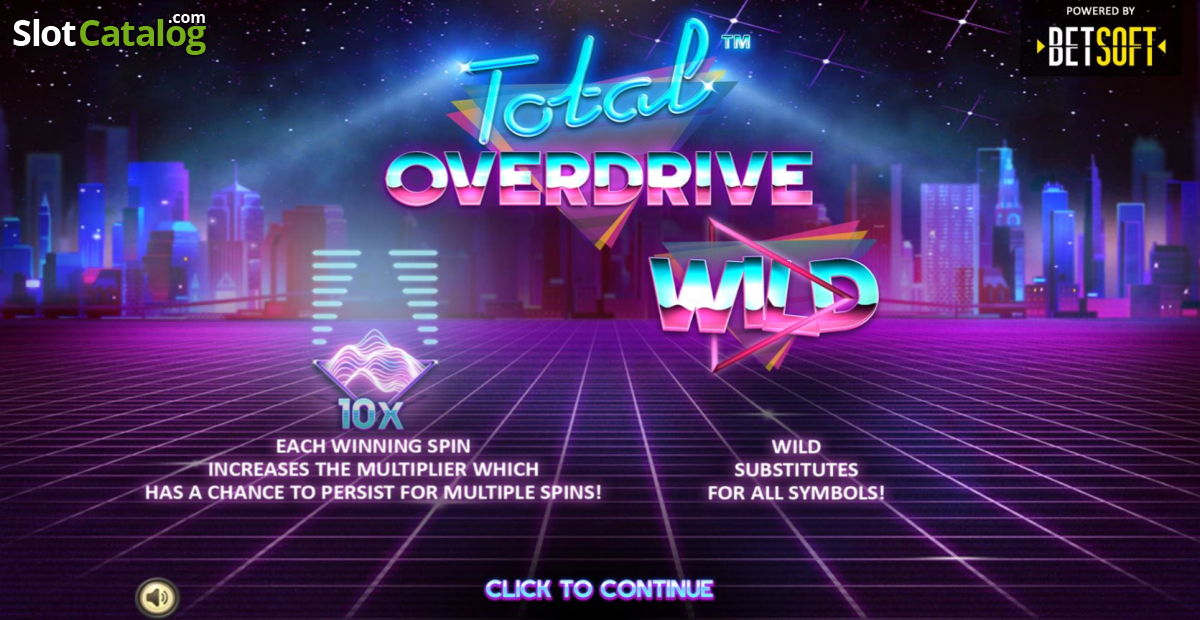 BetSoft Total Overdrive Screenshot