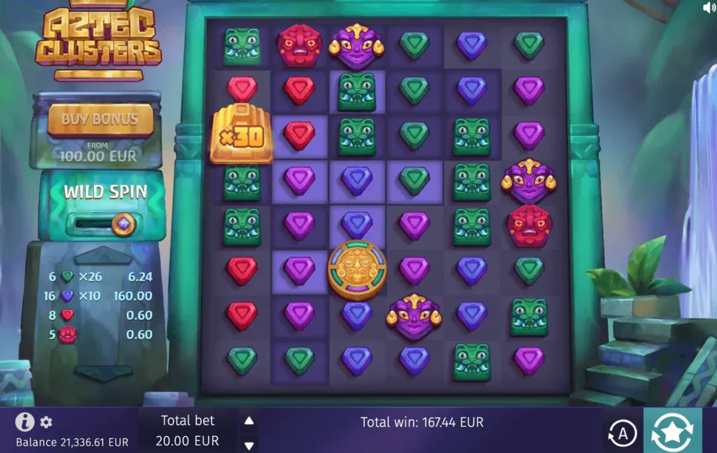 BG Aztec Clusters Screenshot