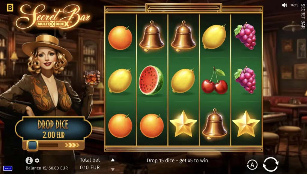 BG Secret Bar Multidice X Screenshot