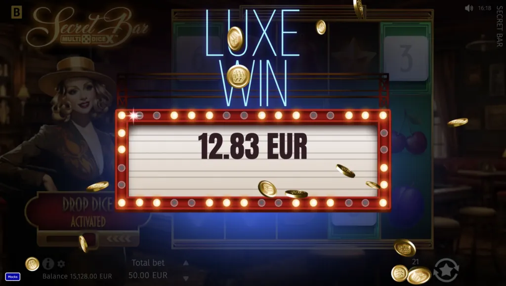 BG Secret Bar Multidice X Screenshot