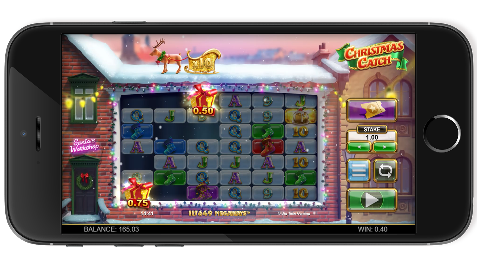 Christmas Catch Screenshot