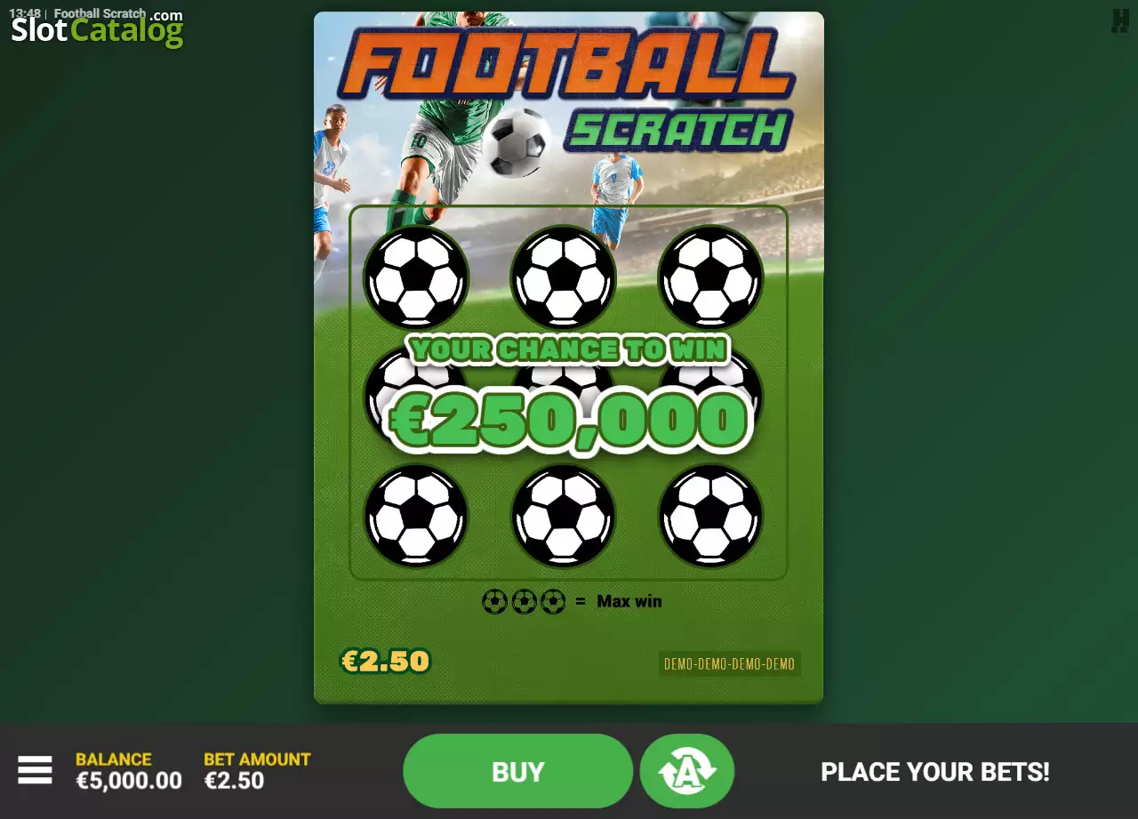 Hack Football Scratch Screenshot