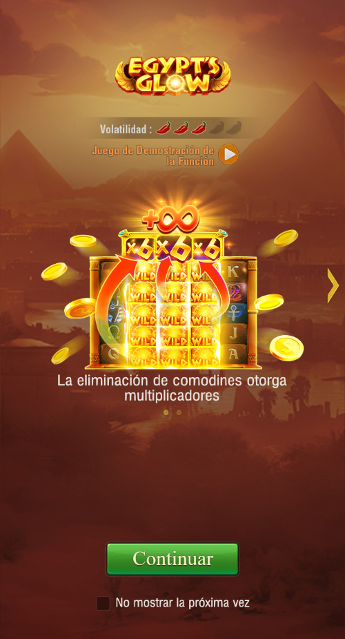 JILI Egypt's Glow Screenshot