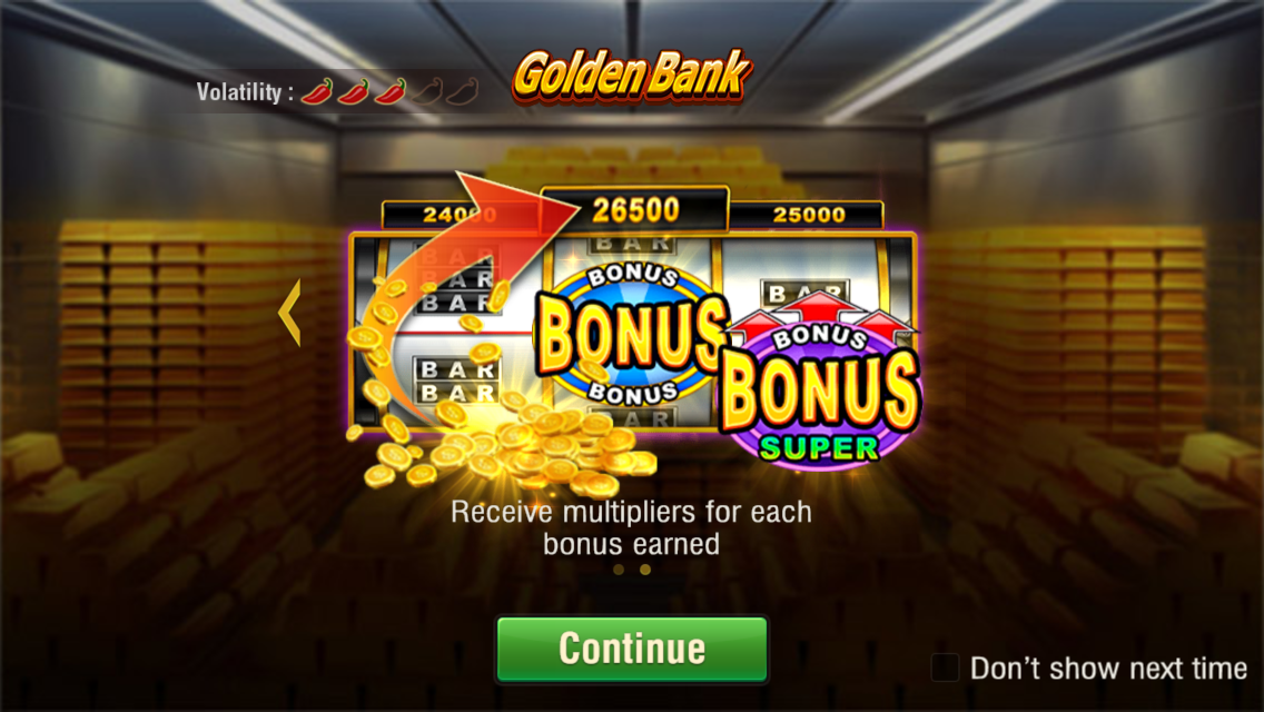 Golden Bank Screenshot