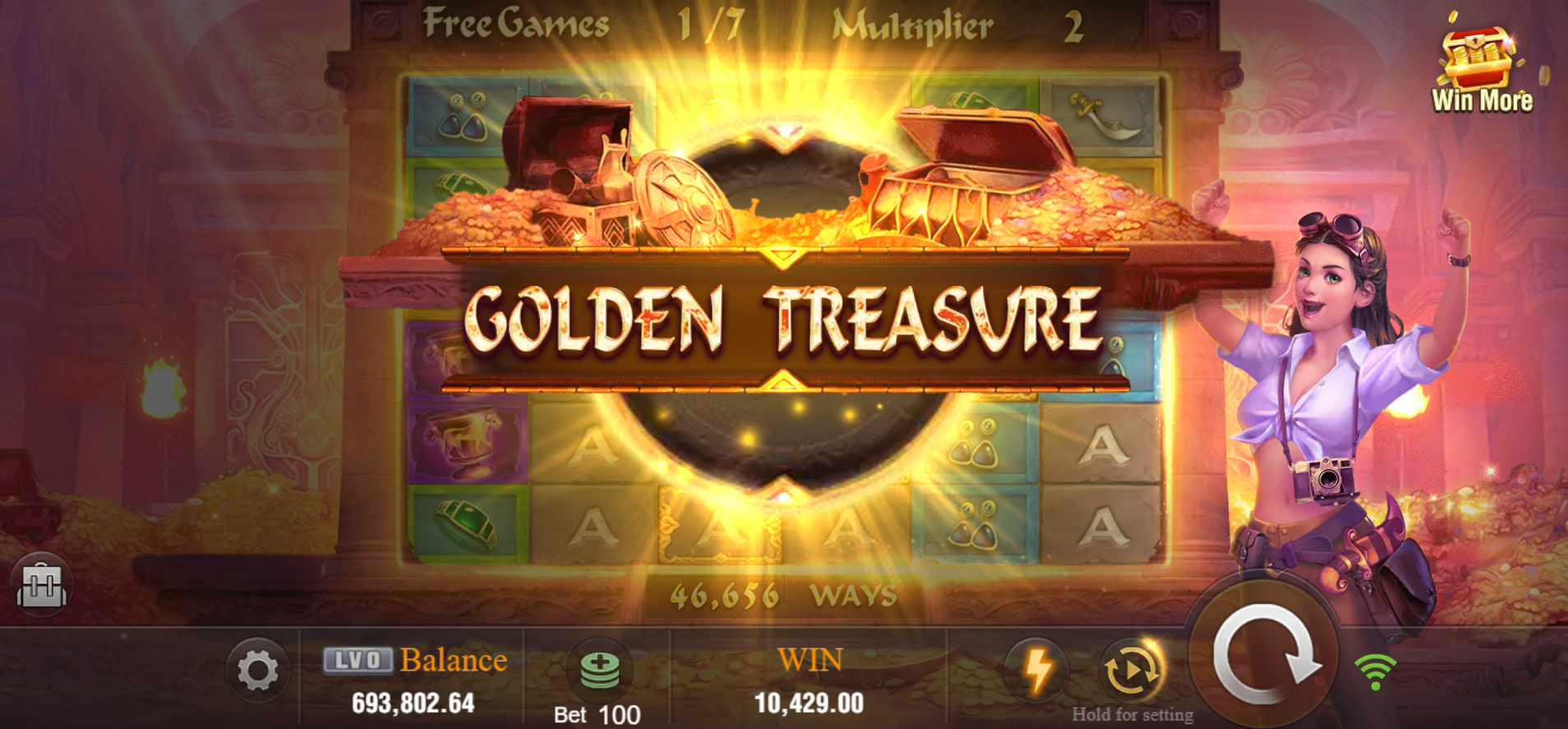 JILI Golden Temple Screenshot