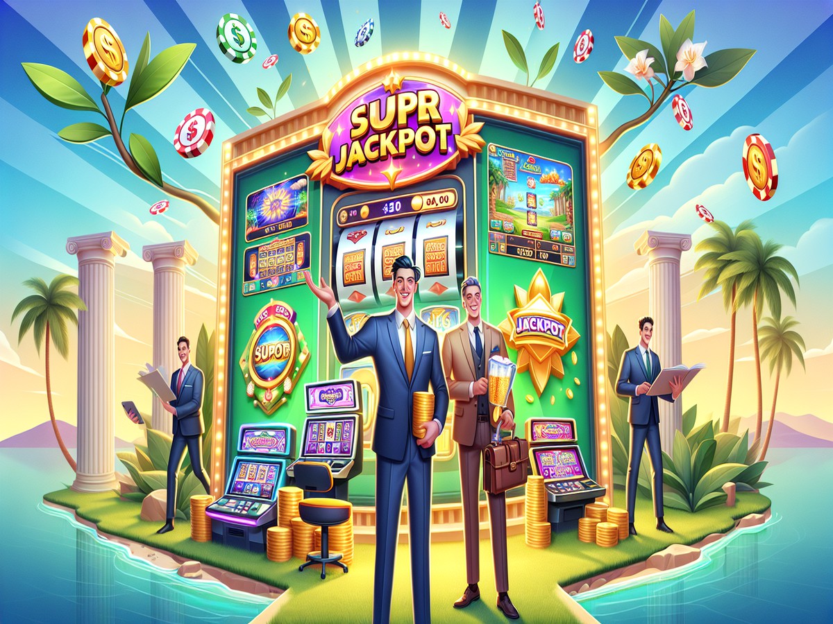 SLOTSUP Super Jackpot - Huge prizes for lucky players