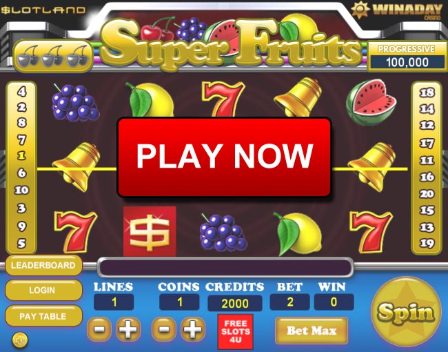 Super Fruits Slot Screenshot